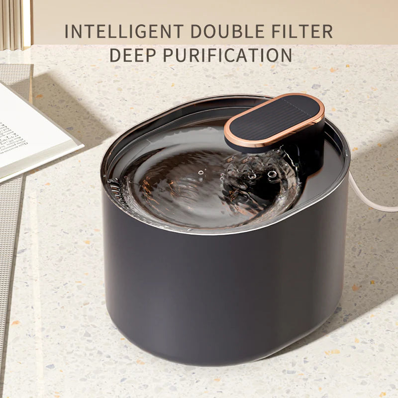 Pet Fountain, Automatic Large Capacity Quiet Enhanced Electric Core Pet Smart Water Dispenser, Automatic Cat Water Dispenser for Cat and Dog