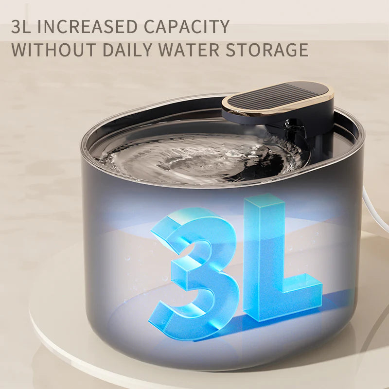 Pet Fountain, Automatic Large Capacity Quiet Enhanced Electric Core Pet Smart Water Dispenser, Automatic Cat Water Dispenser for Cat and Dog